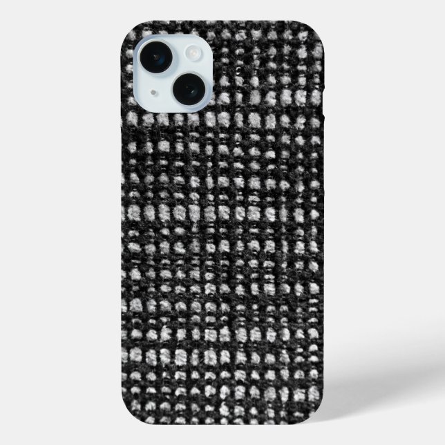 Funda De Case-Mate Para iPhone Textura abstracta de punto (Reverso )