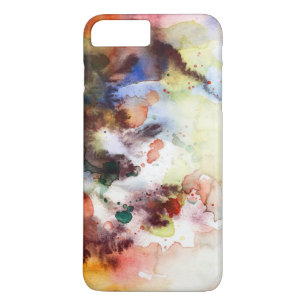 Funda Para iPhone 8 Plus/7 Plus Textura abstracta del grunge de la acuarela con la
