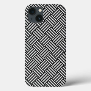 Funda Para iPhone 13 Textura comprobada geométrica