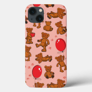 title_seo2 Textura Con Osos De Teddy, Corazones
