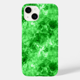 Funda Para iPhone 14 De Case-Mate Textura cruzada verde