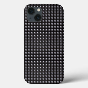 Funda Para iPhone 13 Textura de acero tachonada