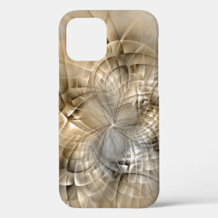 Funda Para iPhone 12 Pro Textura de arte fractal moderno abstracto tonos te
