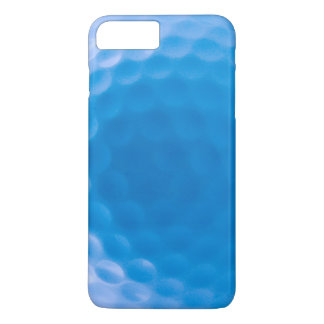 Funda Para iPhone 8 Plus/7 Plus Textura de bola de golf Dimples Azul Ártico