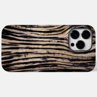 Funda Para iPhone 14 Pro Max De Case-Mate Textura de corteza de árbol quemado