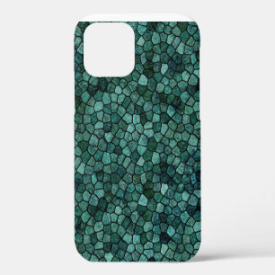 Funda Para iPhone 12 Textura de costra mosaico oceánico patrón abstract