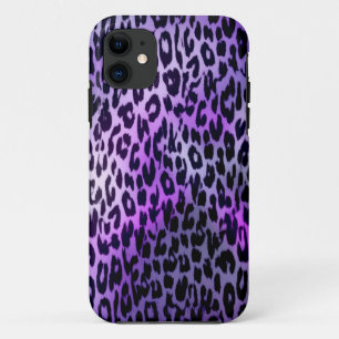 Funda Para iPhone 11 Textura de estampado animal retro de leopardo