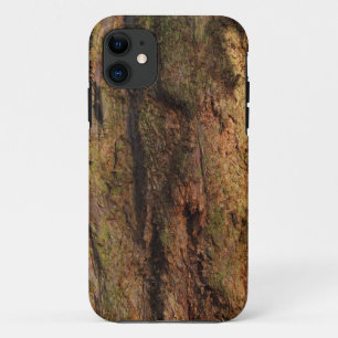 Funda Para iPhone 11 Textura de foto de corteza de secuoya