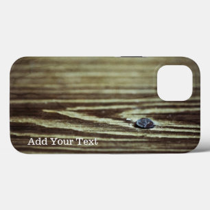 Funda Para iPhone 13 Textura de grano de madera de Shirley Taylor