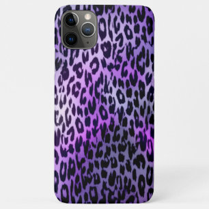 Funda Para iPhone 11 Pro Max Textura de impresión animal retro del leopardo