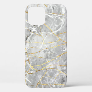 Funda Para iPhone 12 Textura de la merluza dorada