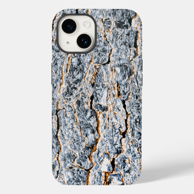 Funda De Case-Mate Para iPhone Textura de la naturaleza (Reverso )