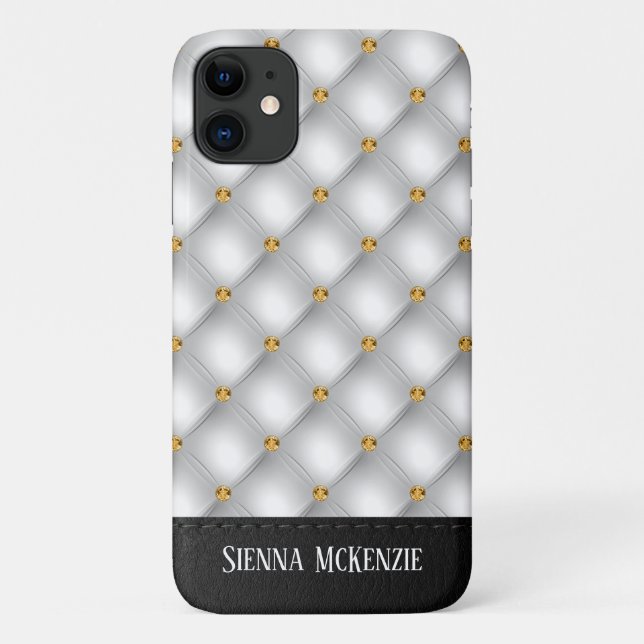 Funda De Case-Mate Para iPhone Textura De Lujo (Reverso)