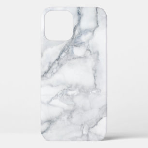 Funda Para iPhone 12 Textura de mármol blanco