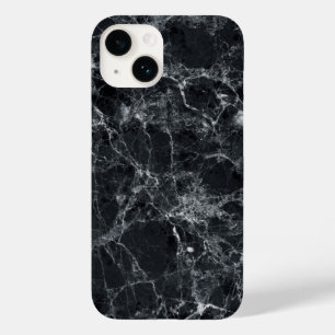Funda Para iPhone 14 De Case-Mate Textura de mármol negro
