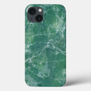 Funda Para iPhone 13 Textura de mármol verde
