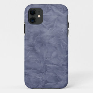 Funda Para iPhone 11 TEXTURA DE PAPEL DE FONDO - azul sucio