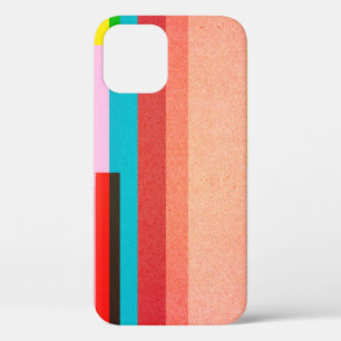 Funda Para iPhone 12 Textura de papel - diseño de fondo colorido