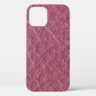 Funda Para iPhone 12 Textura de papel rojo, abstracto de fondo oscuro,