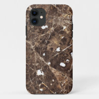 Textura De Piedra De Mármol Marrón Y Blanco De Mod