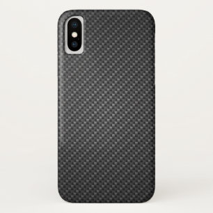 Funda Para iPhone X Textura de polímero reforzado con fibra de carbono