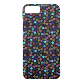 Funda Para iPhone 8/7 textura de puntos de polka