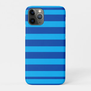 Funda Para iPhone 11 Pro textura de rayas azules