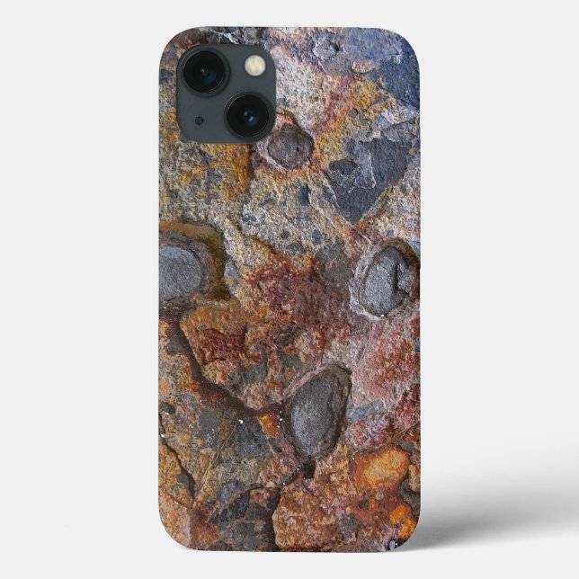 Funda De Case-Mate Para iPhone Textura de rock sedimentaria (Reverso)