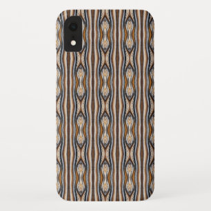 Funda Para iPhone XR Textura del nudo de grano de madera