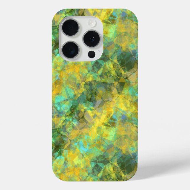 Funda De Case-Mate Para iPhone Textura derrumbada de oro (Reverso )