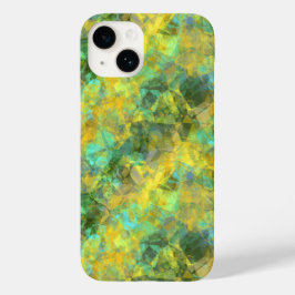 Funda Para iPhone 14 De Case-Mate Textura derrumbada de oro