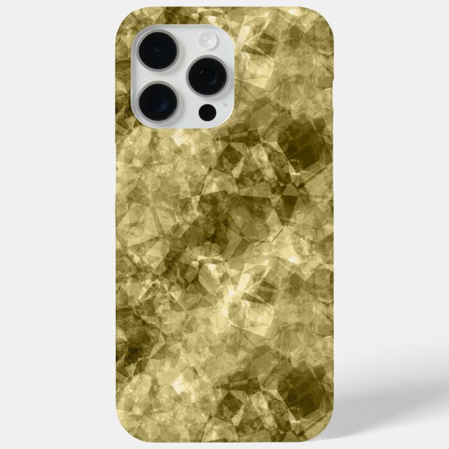 Funda De Case-Mate Para iPhone Textura en bruto de bronce (Reverso )