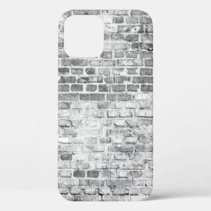 Funda Para iPhone 12 Textura. Fondo de ladrillo abandonado, arquitectur