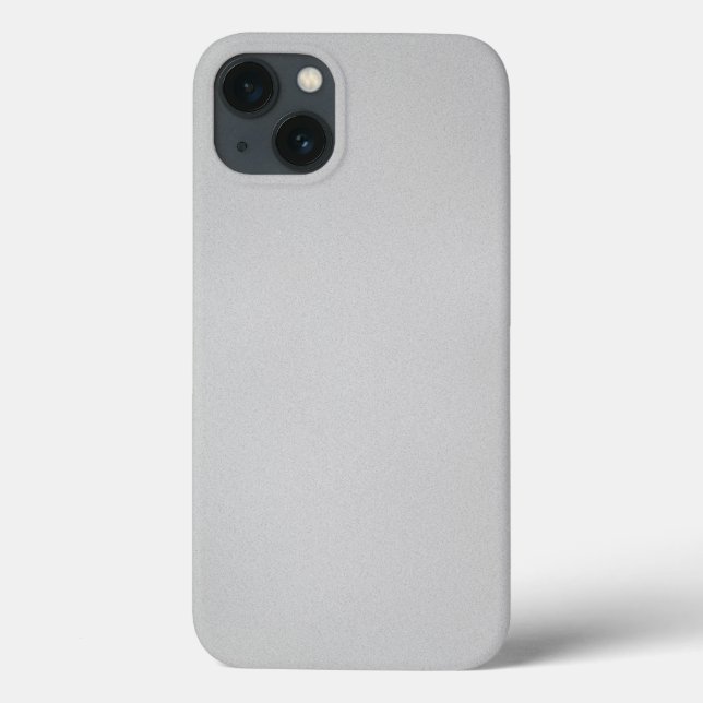 Funda De Case-Mate Para iPhone Textura gris artística (Reverso)