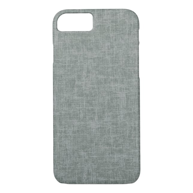 Funda De Case-Mate Para iPhone Textura gris y blanca. (Reverso)