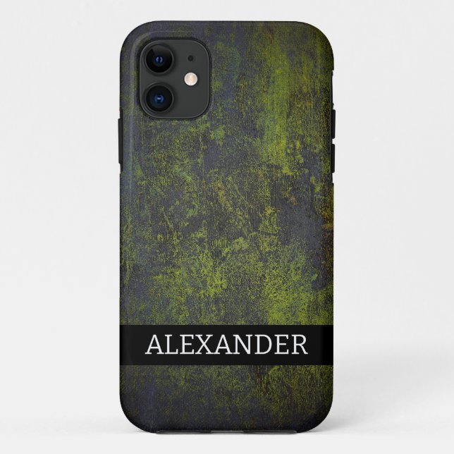 Funda De Case-Mate Para iPhone Textura gruesa abstracta (Reverso)