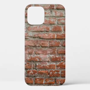 Funda Para iPhone 12 Textura. Ladrillo. Muro. Un fondo con desgastes