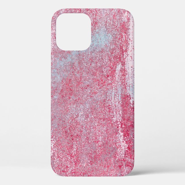 Funda De Case-Mate Para iPhone textura metalizado con arañazos y grietas abstract (Reverso )