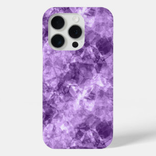 Funda Para iPhone 15 Pro Textura morada oscura en ruinas