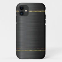 Textura negra de fibra de carbono con acento dorad