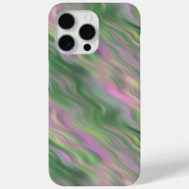 Funda Para iPhone 15 Pro Max Textura ondulada de tulipán rosado