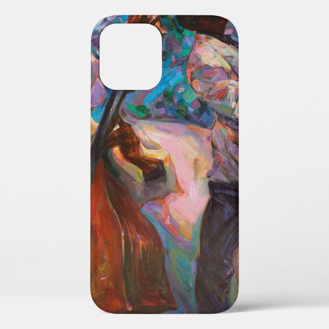 Funda De Case-Mate Para iPhone textura, pintura al óleo, arte, jazz, blues, tradi (Reverso )