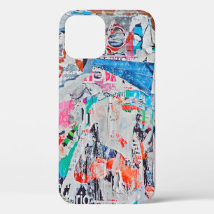 Funda Para iPhone 12 Textura publicitaria en rayas, fondo,poster,arte