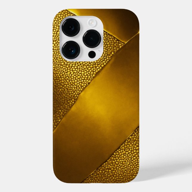 Funda De Case-Mate Para iPhone Textura radial de titanio metálico personalizada d (Reverso )