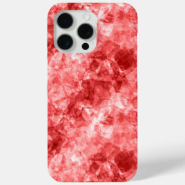 Funda Para iPhone 15 Pro Max Textura roja arrugada