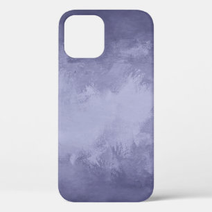 Funda Para iPhone 12 Textura selenio acrílico azul