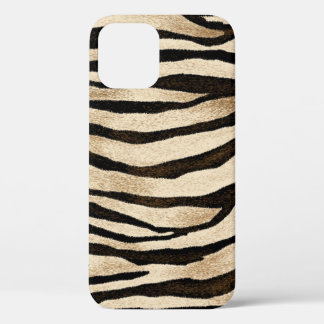 Funda Para iPhone 12 Textura sin soldadura de la piel del tigre