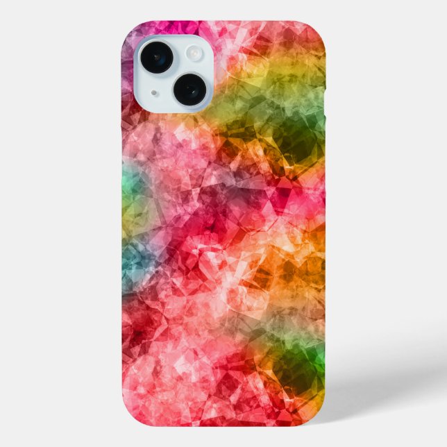 Funda De Case-Mate Para iPhone Textura tropical en bruto (Reverso )