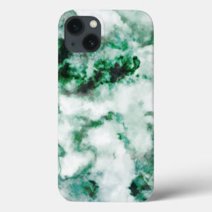Funda Para iPhone 13 Textura veteada del cuarzo