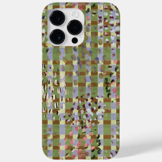 Funda Para iPhone 14 Pro Max De Case-Mate Textured Pointillism Grid Pattern Artwork